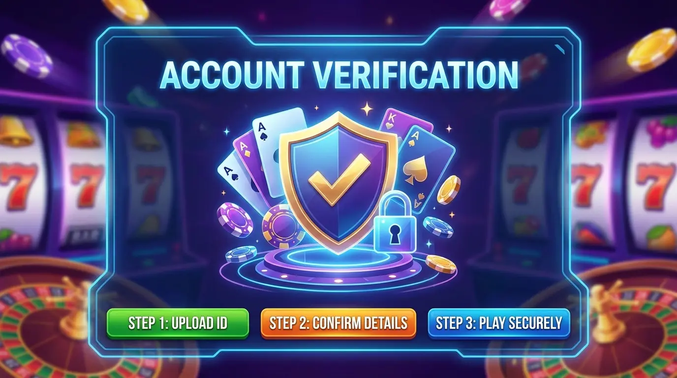 Wild Fortune casino account verification
